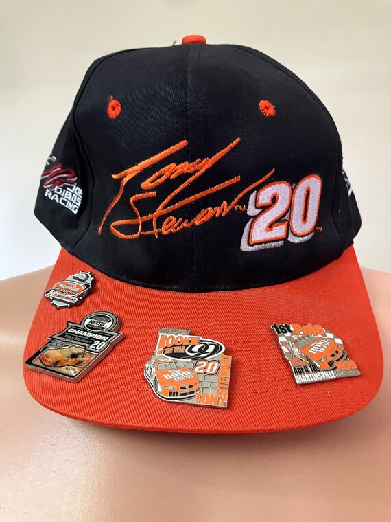 Tony Stewart Home Depot NASCAR Snapback Hat W/Pins