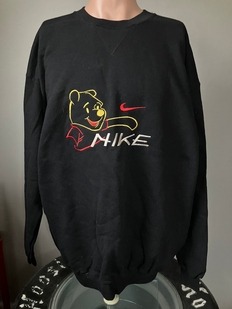 nike winnie the pooh crewneck