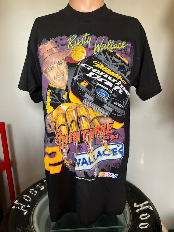 Deadstock Rusty Wallace Nightmare T-Shirt M 90’s