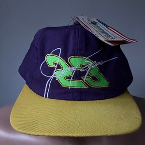 Gorra snapback de carreras Smokin Joes de Jimmy Spencer, años 90, de stock muerto