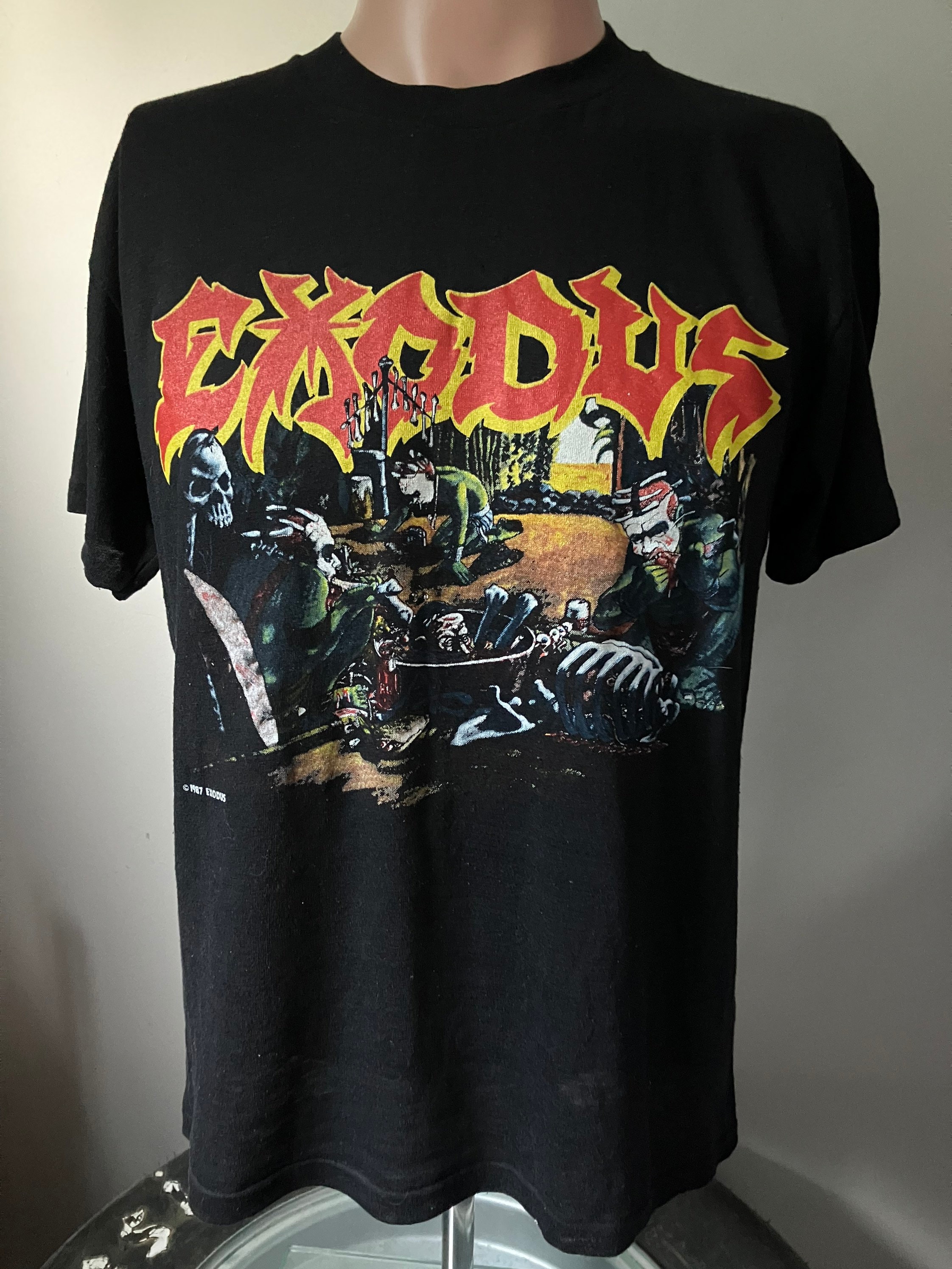Exodus Meat Party 87-88 T-shirt L Thrash 80
