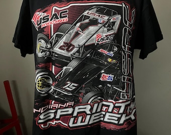 2015 USAC Indiana Sprint Week T-Shirt L