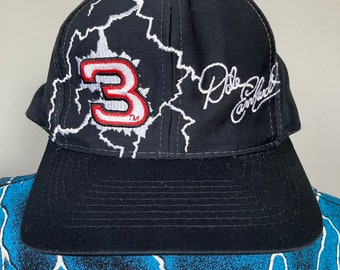 Dale Earnhardt Lightning Bolt Snapback Hat 90’s