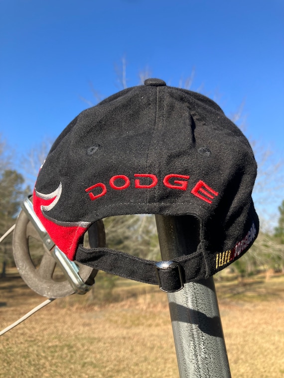 Vintage Dodge Motorsports Strapback Hat 2000s - image 2