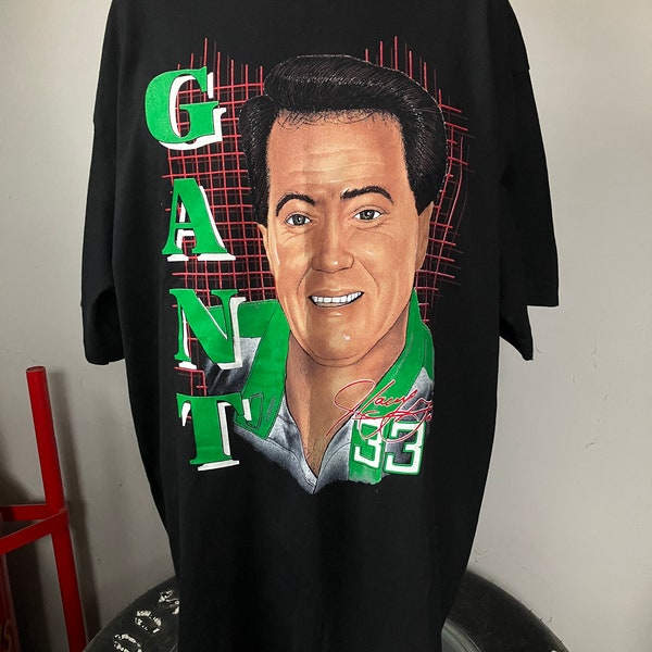 Deadstock Harry Gant Skoal Bandit Portrait T-Shirt XL 90’s