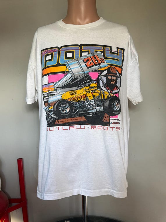 Vintage Brad Doty Outlaw Roots T-Shirt L 80’s