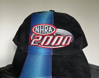 Vintage NHRA 2000 Logo Adjustable Hat