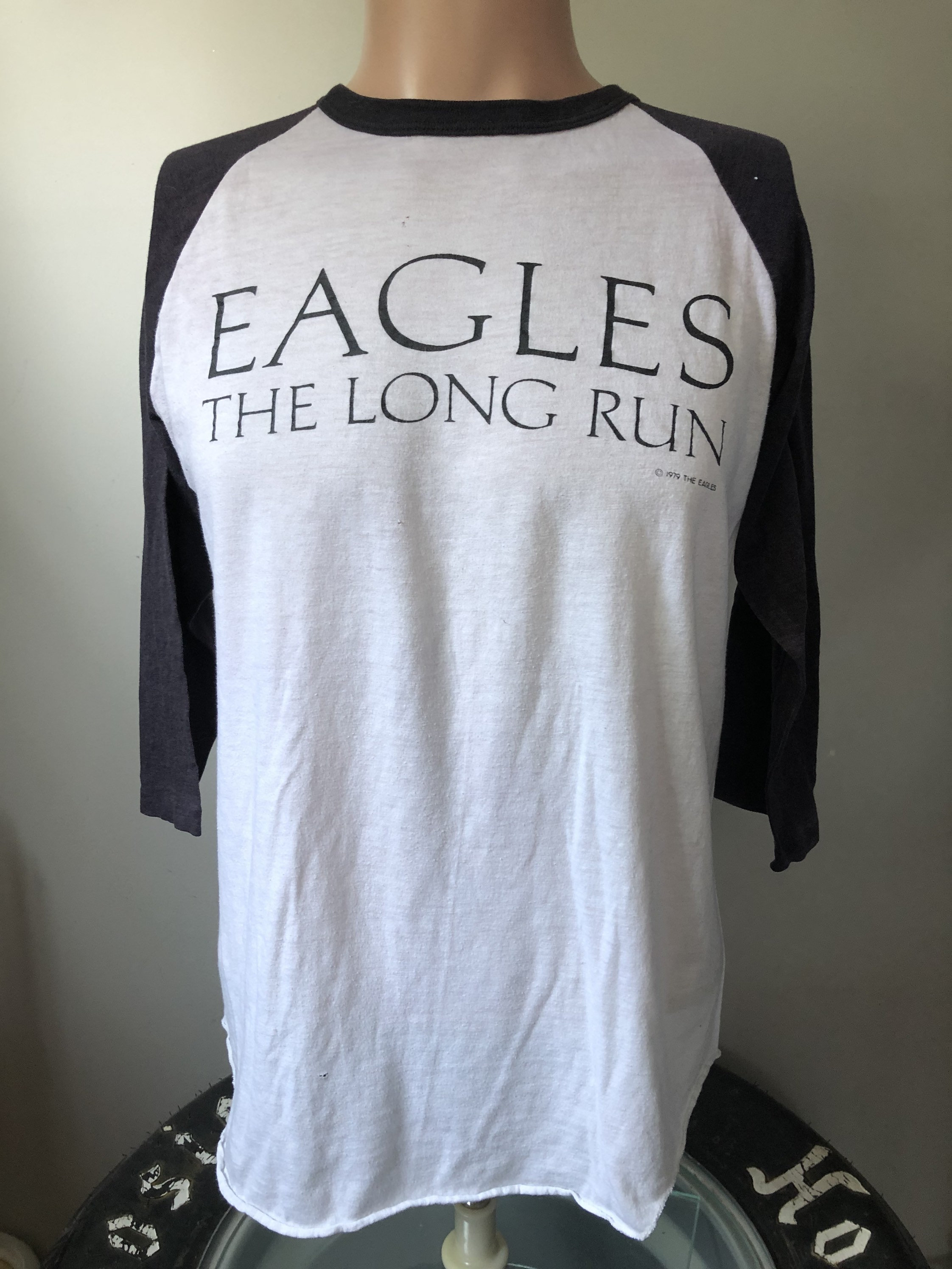 The Eagles the Long Run Raglan T-shirt L 70s - Etsy Sweden