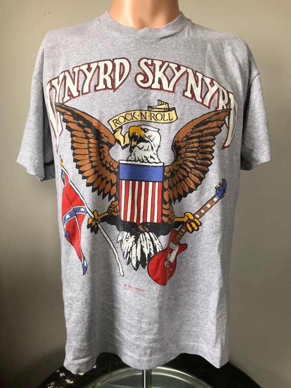 Lynyrd Skynyrd 1987 Tribute T-Shirt XL 80’s