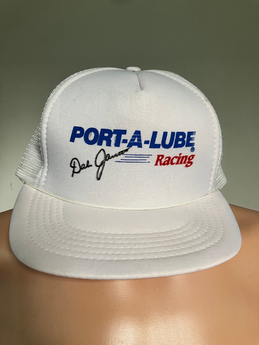 Rare Dale Jarrett Port A Lube Mesh Snapback Hat 80s - Etsy