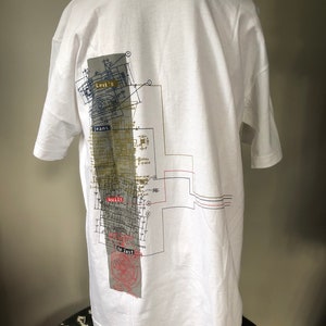 Vintage Levis Silvertab Blueprint T-Shirt M 90’s