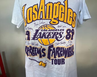 New 80s Vintage Medium Lakers Shirt, 1988 Nba Finals Shirt