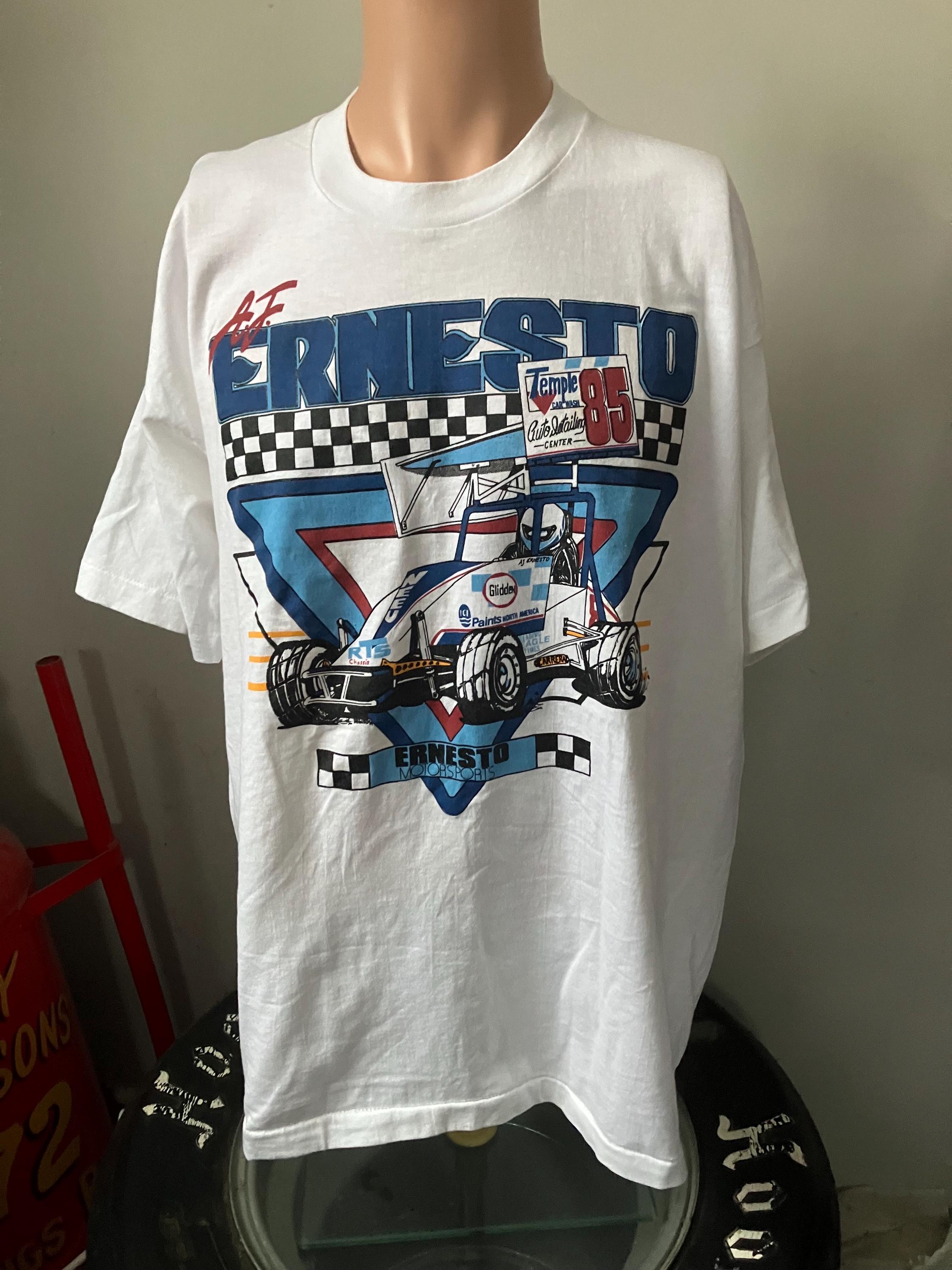 ヴィンテージ AJ エルネスト スプリントカー Tシャツ XXL 90年代 