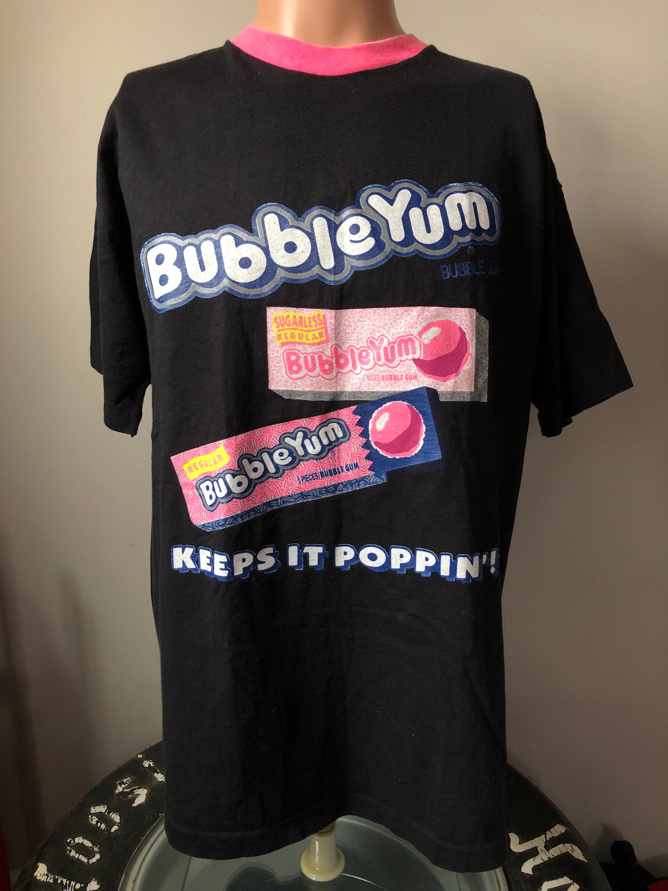 Rare Bubble Yum Bubble Gum T-shirt XL 90's - Etsy Rare Bubble Yum Bubble Gum T-shirt XL 90's - Etsy
