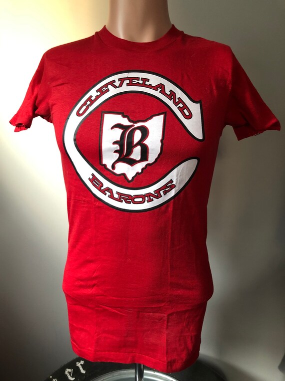 cleveland barons t shirt