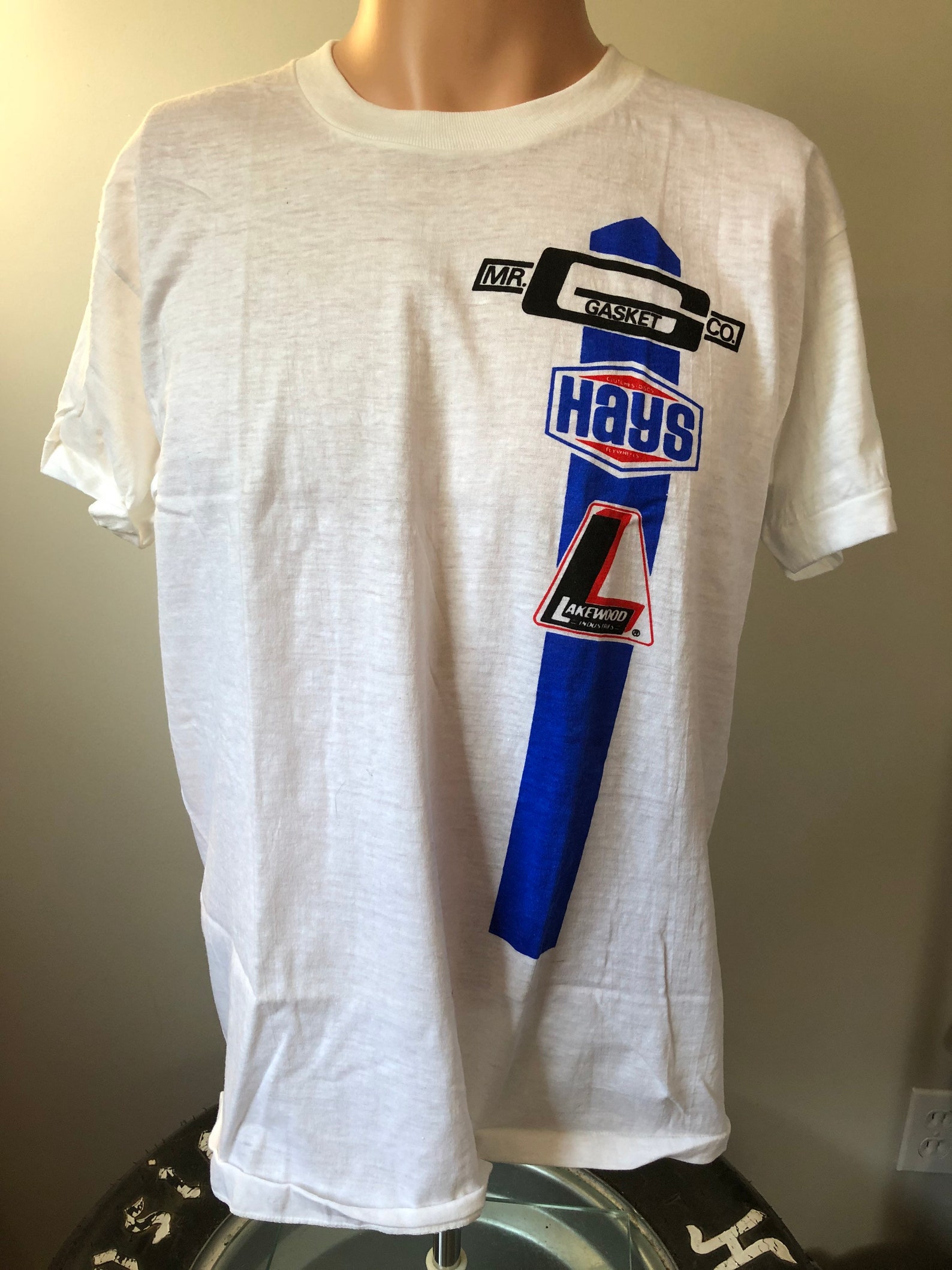 Deadstock Mr. Gasket/hayes Clutch Parts T-shirt XL 80s - Etsy