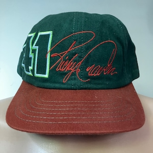 Vintage Ricky Craven Rookie of the Year Snapback Hat 90&#39;s