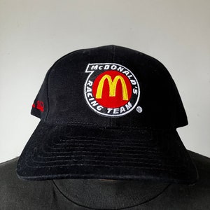Deadstock Bill Elliott Mcdonalds Ford Crew Snapback Hat 90’s