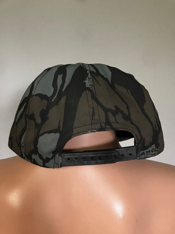 Deadstock Camel Cigarettes Camo Snapback Hat 90's - image 2