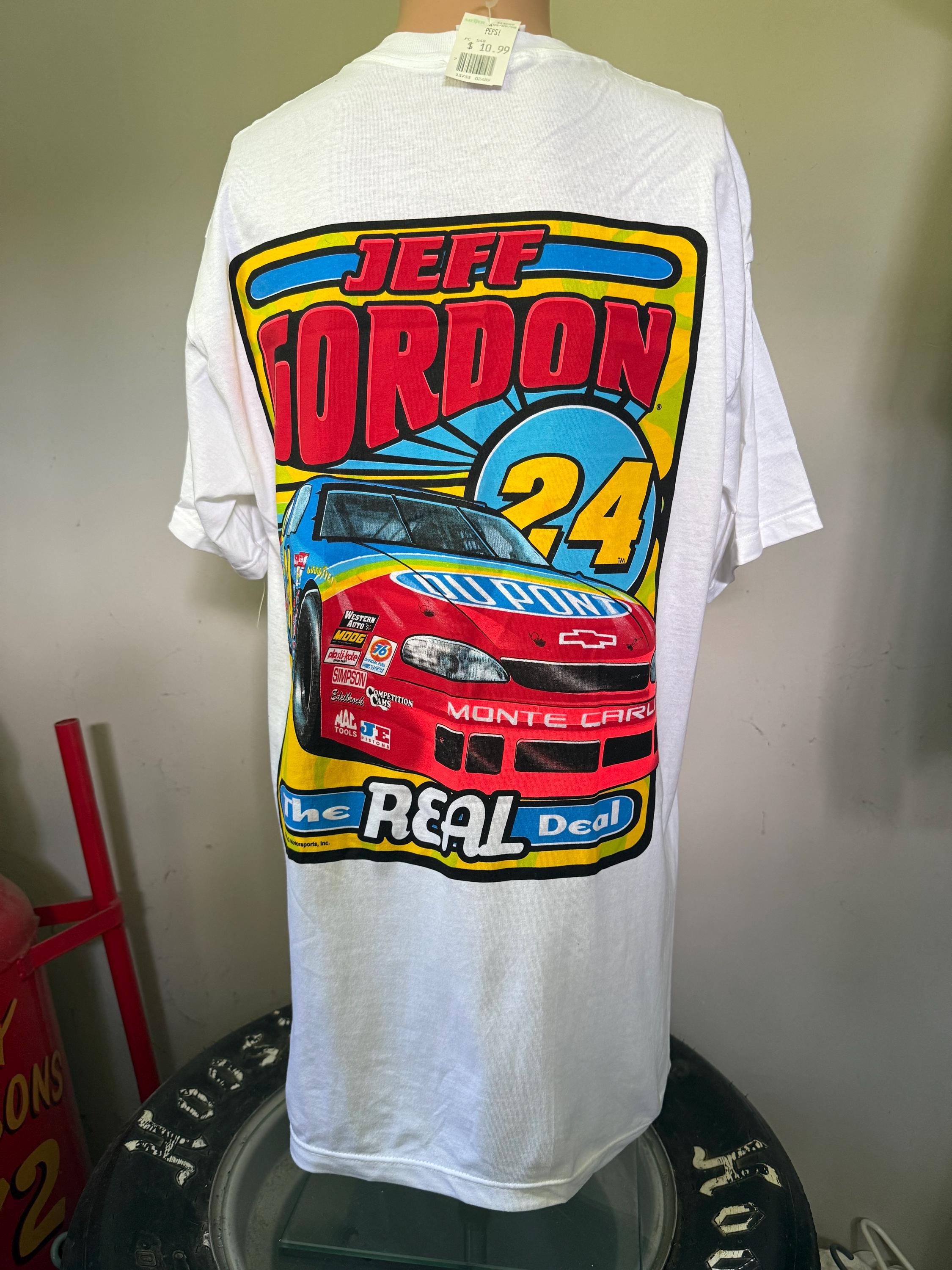 デッドストック ジェフ・ゴードン リアルディール Tシャツ L 90年代