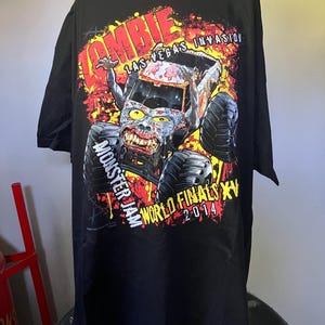 Deadstock Monster Jam Zombie World Finals 15 T-shirt XXL