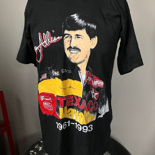 Deadstock Davey Allison Memorial T-Shirt M 90’s