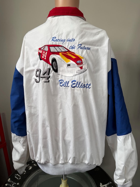 Bill Elliott McDonald’s Ford Puffer Jacket L 90’s