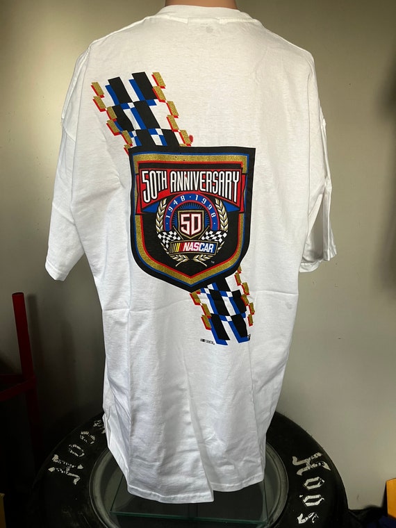 Deadstock NASCAR  50th Anniversary  T-Shirt 90’s - image 2