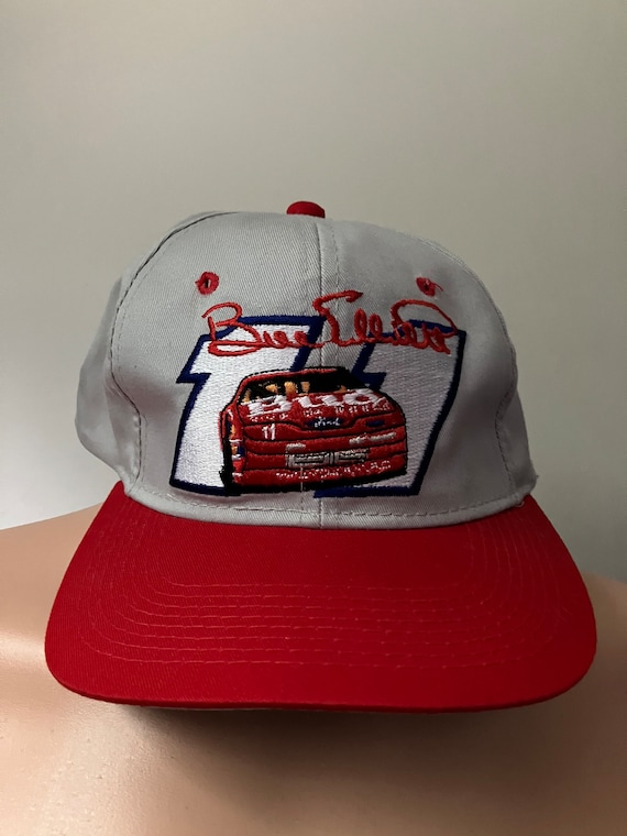 Bill Elliott Budweiser Ford Snapback Hat 90’s