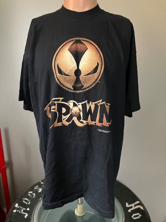 スポーン Spawn Tシャツ L相当 Stanley Desantis Vintage Spawn Logo T-shirt XL 90's Stanley Desantis - Etsy