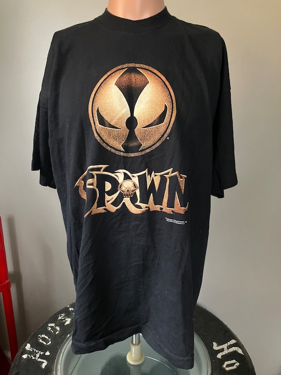 Vintage Spawn Logo T-shirt XL 90s Stanley Desantis - Etsy Hong Kong