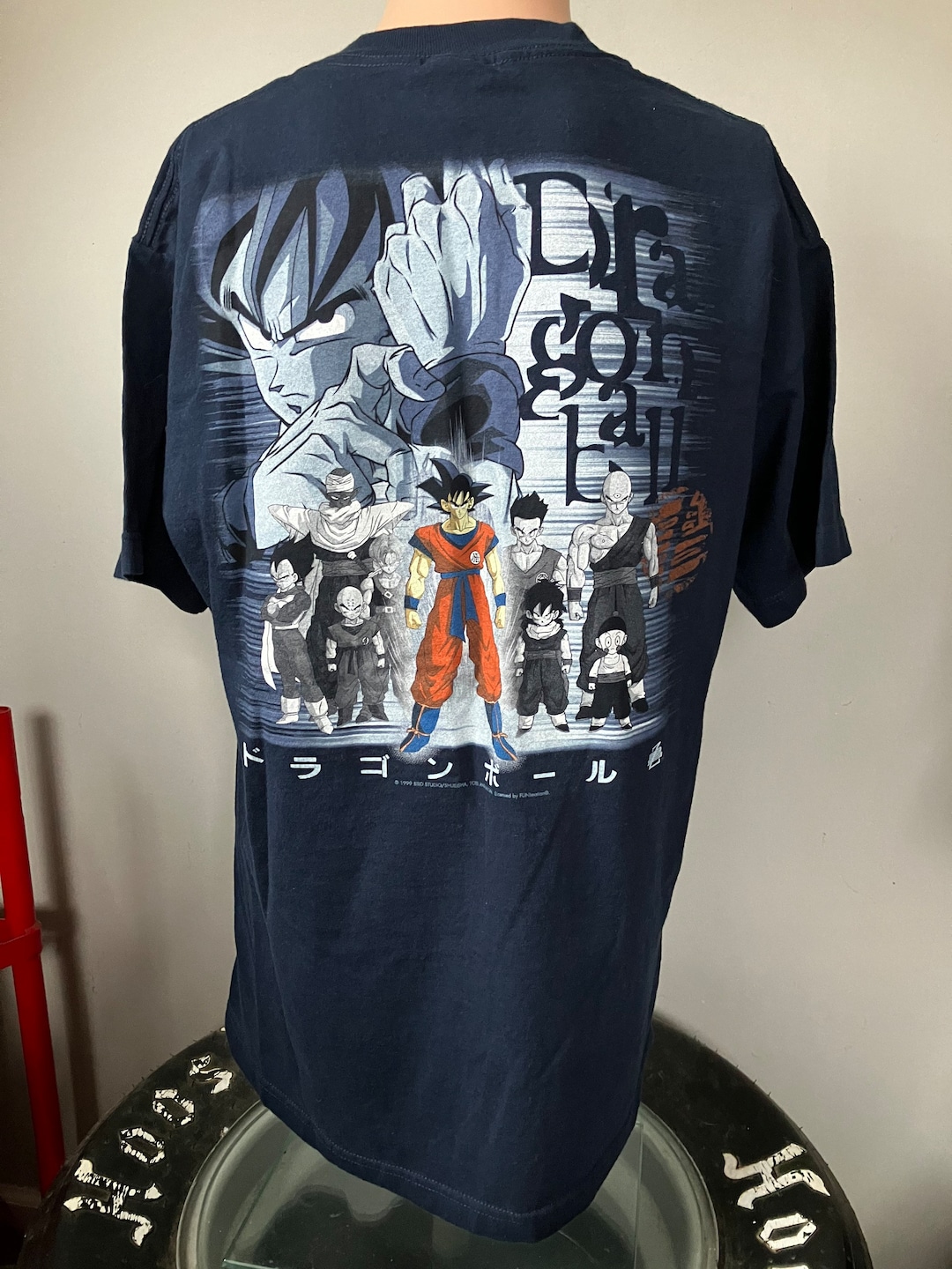 Vintage Dragon Ball Z Goku T shirt L 90s Etsy