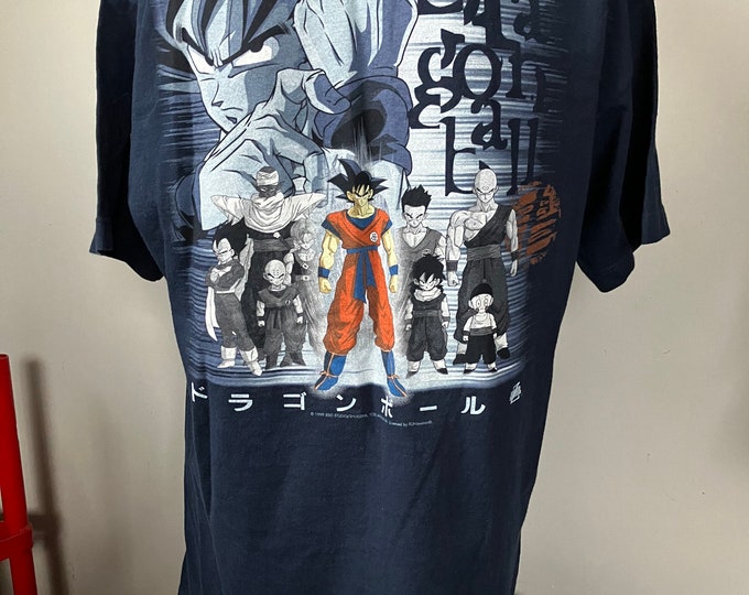 Vintage Dragon Ball Z Goku T-shirt L 90’s - Etsy