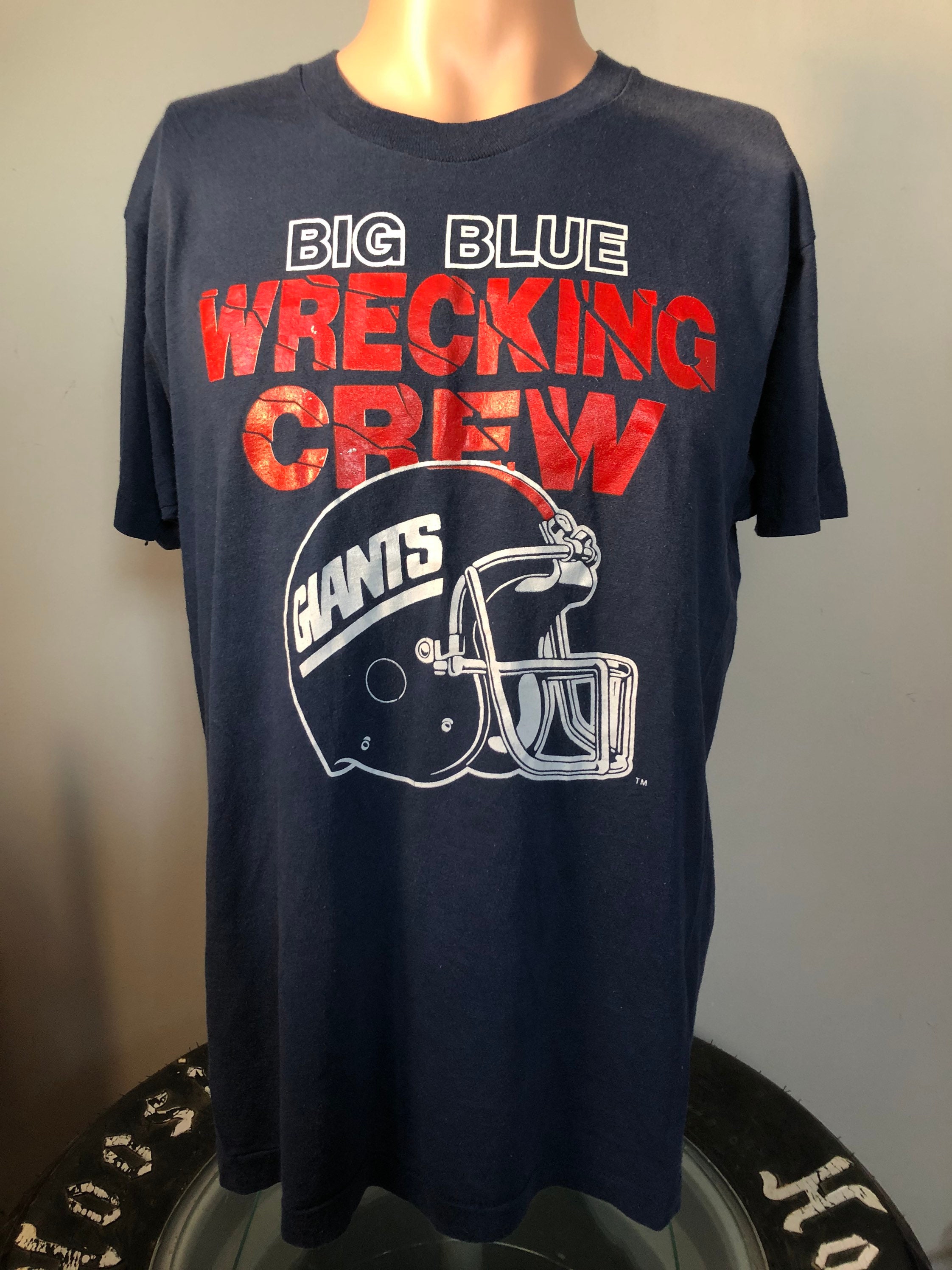 Blue Wrecking Crew T-shirt XL 