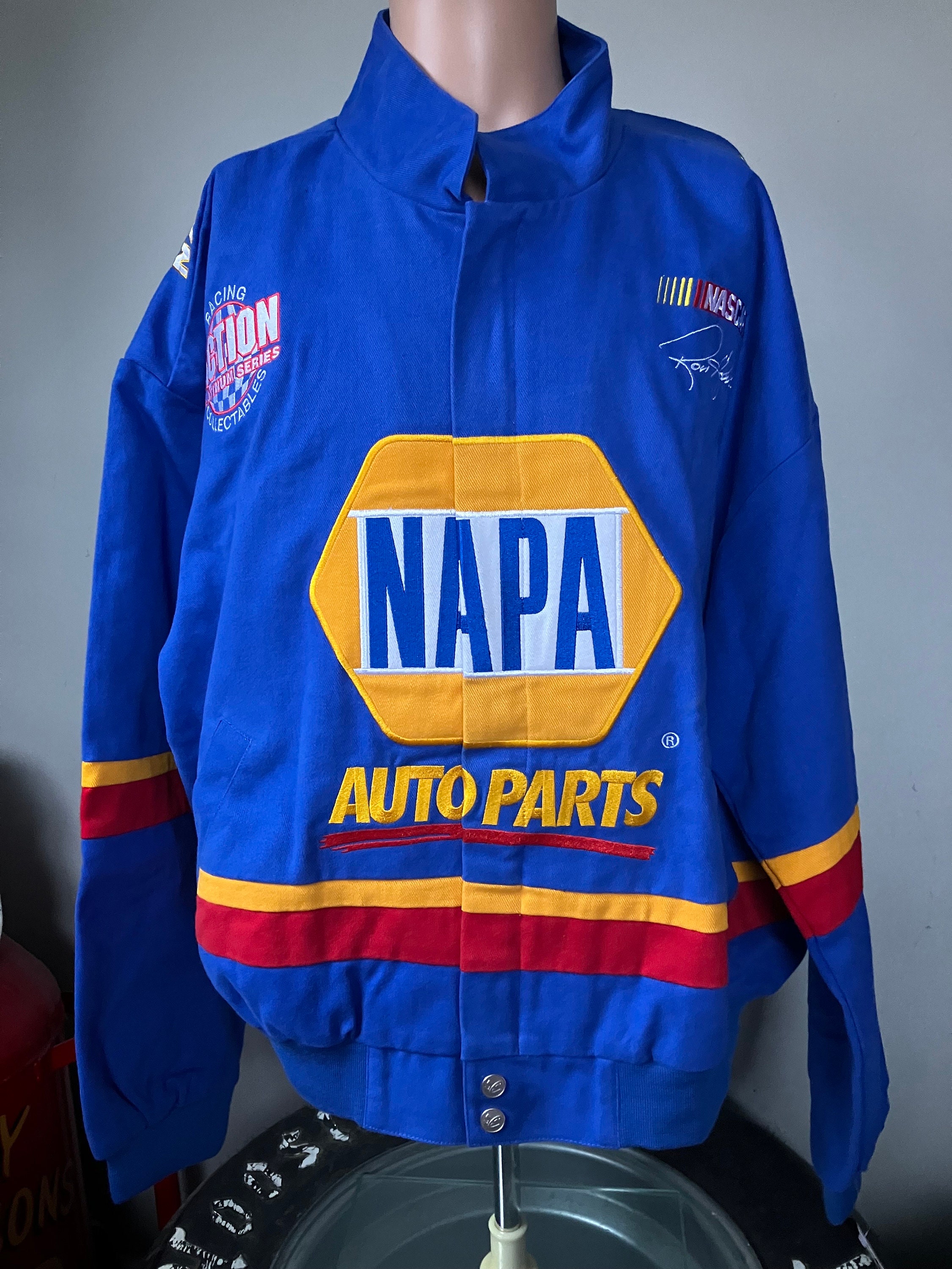 Deadstock Ron Hornaday NAPA Racing Drivers Suit Jacket XL 90s Etsy