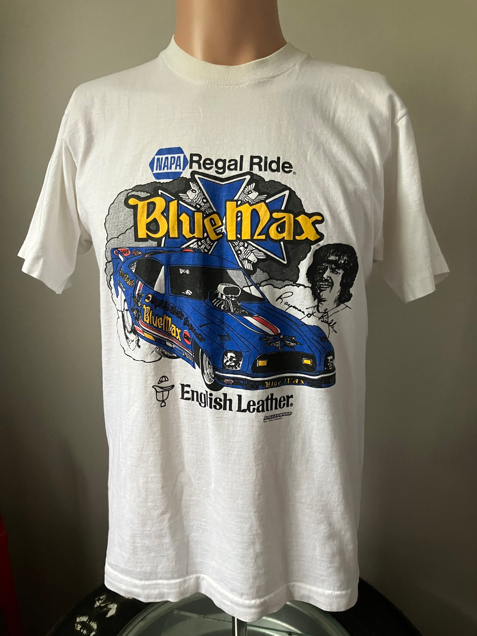 Raymond Beadle Blue Max Funny Car Tshirt M 80s Etsy