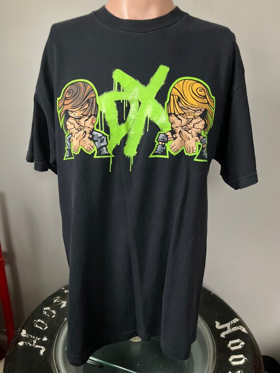 WWE Degeneration X Cartoon Shawn & Triple T-shirt L 2000s - Etsy