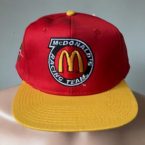 Deadstock Mcdonald’s Racing Team Snapback Hat 90’s - Etsy