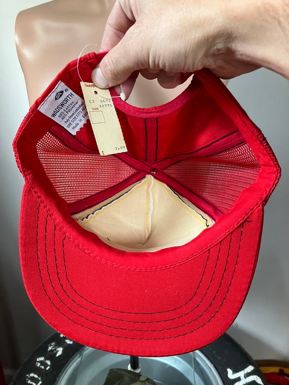 Deadstock Coca Cola Patch Mesh Snapback Hat 80’s - image 3