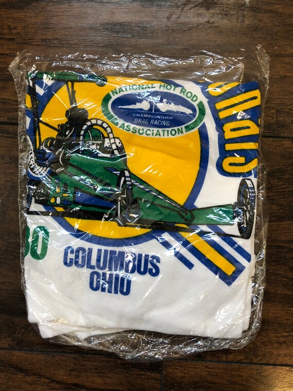 Deadstock NHRA Columbus Springnationals T-Shirt L