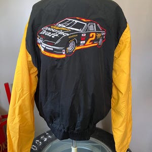 Deadstock Rusty Wallace Miller Genuine Draft Windbreaker L 90’s