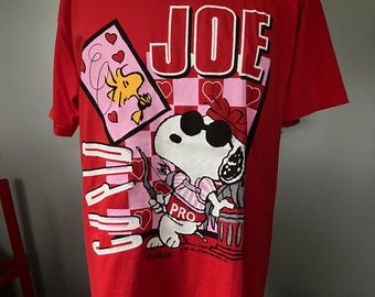 Vintage Peanuts Snoopy Joe Cupid T-Shirt L 90’s
