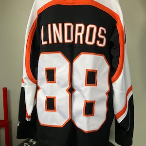 Starter Eric Lindros Philadelphia Flyers Authentic Black Jersey