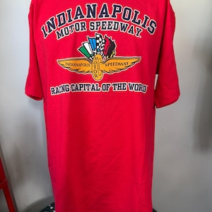 デッドストック インディアナポリス モーター スピードウェイ ロゴ Tシャツ L 2000年代