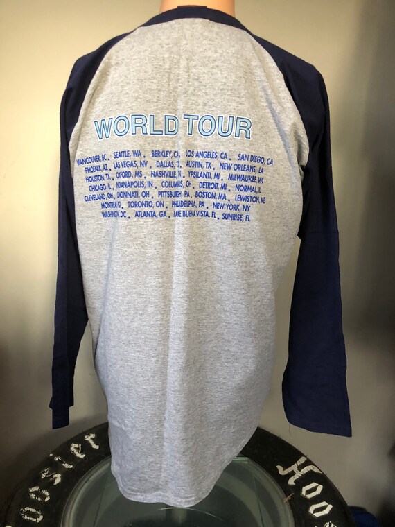 Lenny Kravitz 5 Songs Tour Baseball T-Shirt L 90’s - image 2