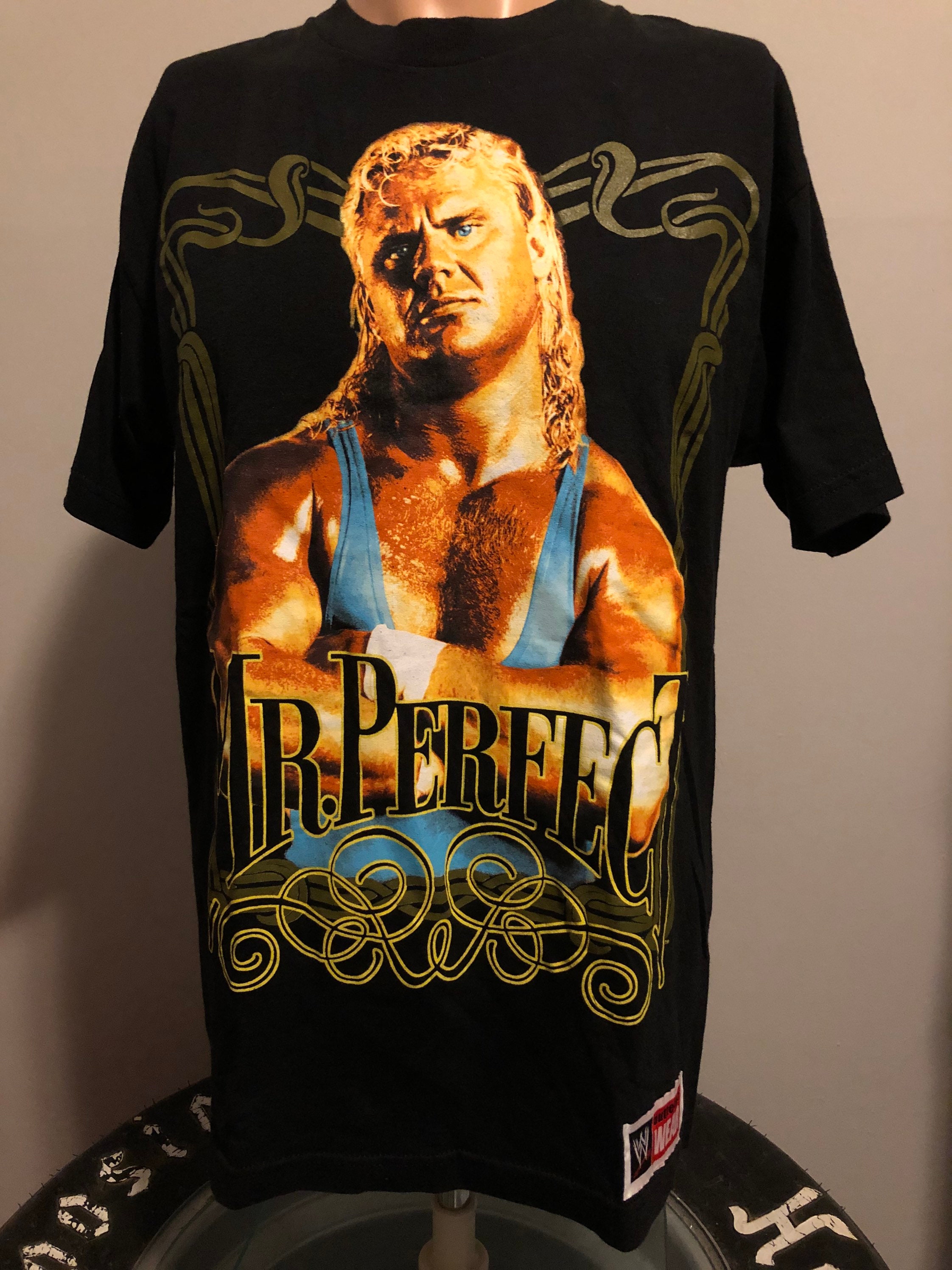 billet blande prins Rare Mr. Perfect WWE Legends T-shirt M WWF - Etsy