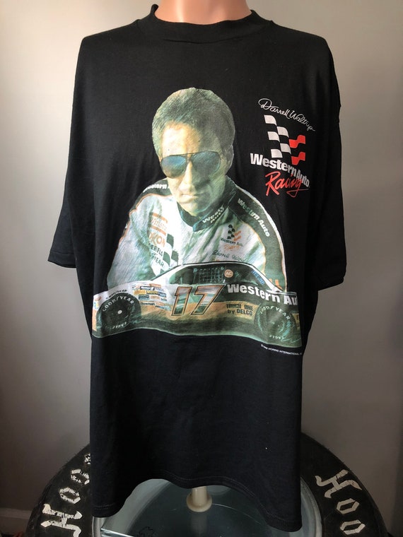 Deadstock Darrell Waltrip Western Auto Portrait T-