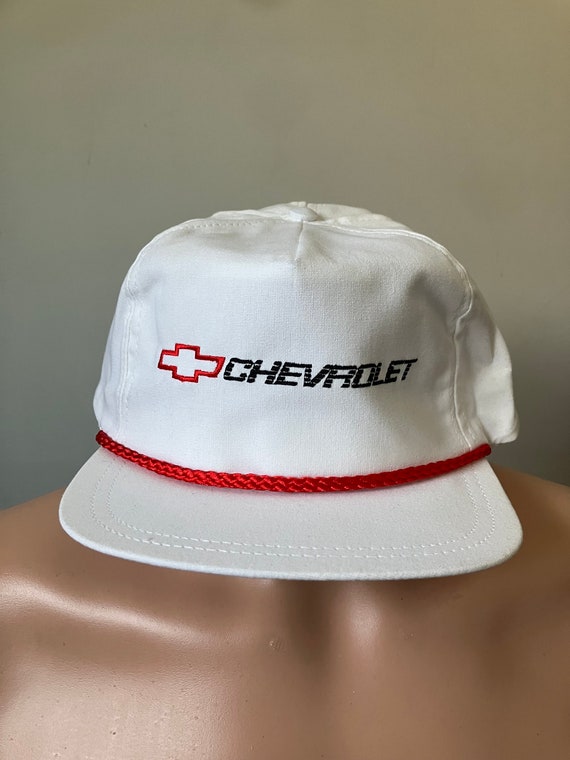 Deadstock Chevy Chevrolet Logo Strapback Hat 80’s