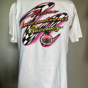 Vintage Pocono International Raceway Logo T-Shirt L 90’s