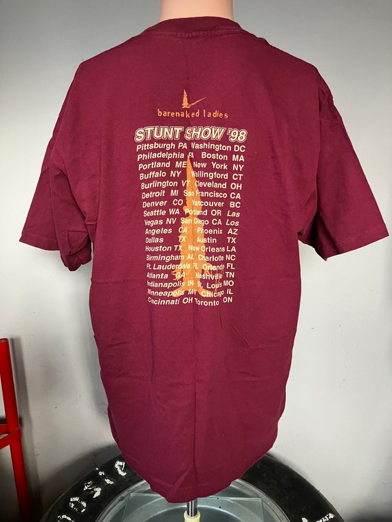 Vintage Barenaked Ladies Stunt T-shirt L 90's - Etsy